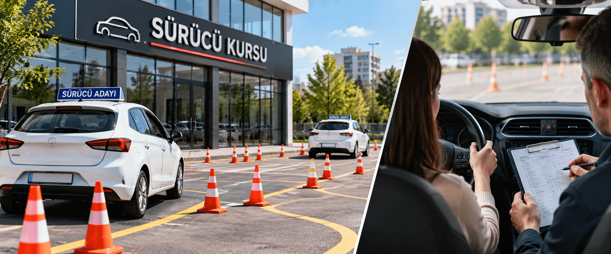 Modern Driving School Training Scene.png