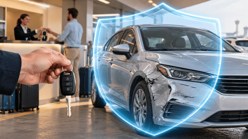 RENT A CAR ARACIYLA KAZA YAPINCA KASKO HASARI KARŞILAR MI?