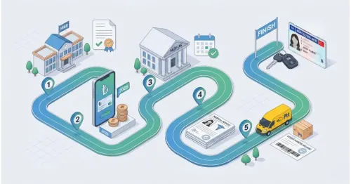 Direksiyon Sınavını Geçtikten Sonra Ne Yapılır? Adım Adım Rehber